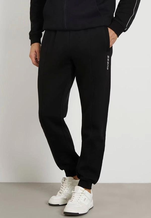 Guess Erkek Yanı logolu jogger pantolon - Image 1