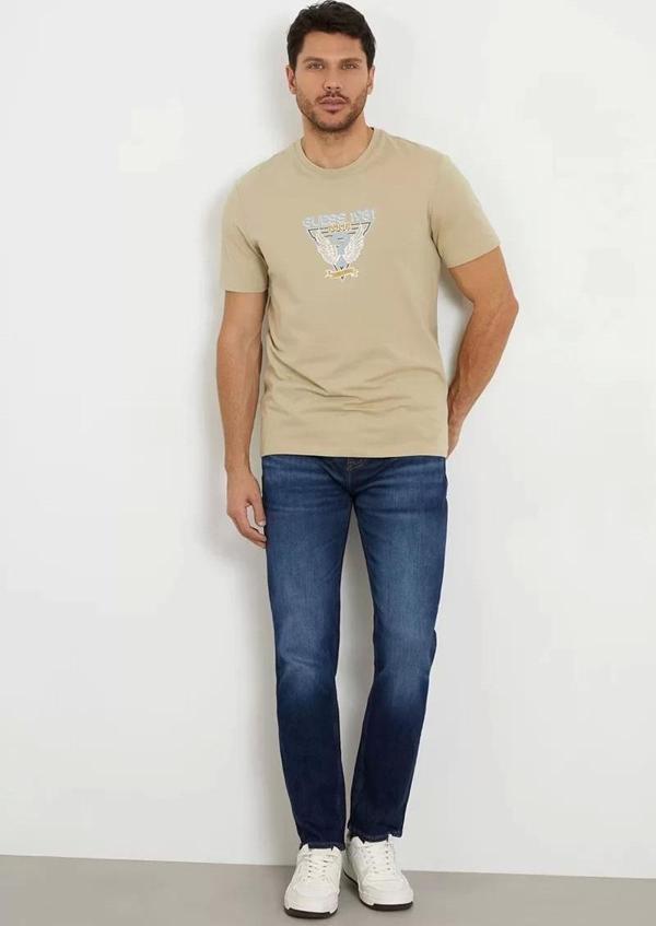 Guess Erkek Angels Koyu Mavi Denim Pantolon - Image 1