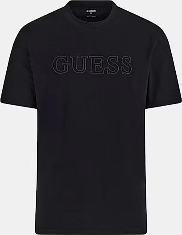 Guess Erkek Önü Logolu T-Shirt - Image 1