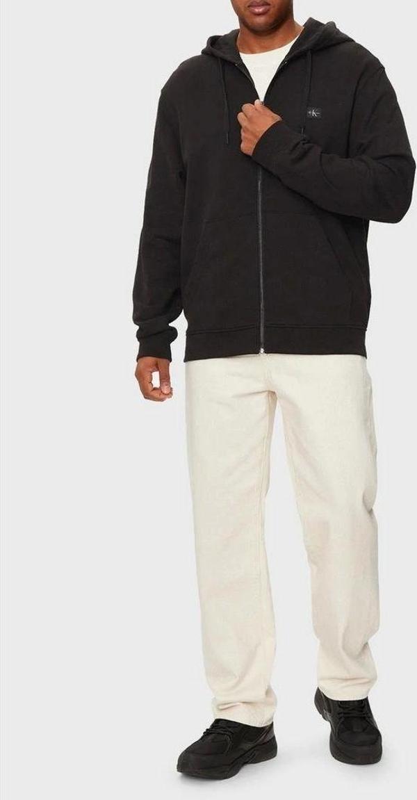 Calvin Klein Pamuk Kapüşonlu Yaka Sweat Siyah - Image 1