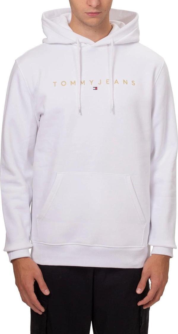 Tommy Jeans Erkek Gold Yazılı Sweatshirt - Image 1