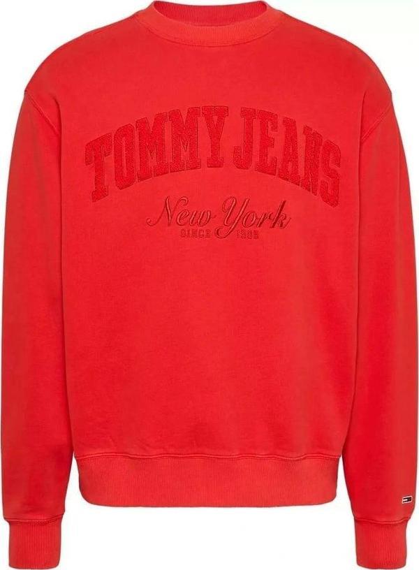 Tommy Hilfiger Erkek  Vintage Kırmızı Sweat - Image 1