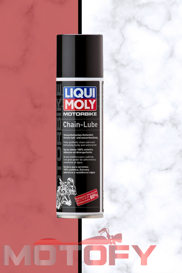 LİQUİ MOLY CHAİN LUBE TAM SENTETİK ZİNCİR YAĞLAMA SPREYİ 250 ML - MADE IN GERMANY - Image 1