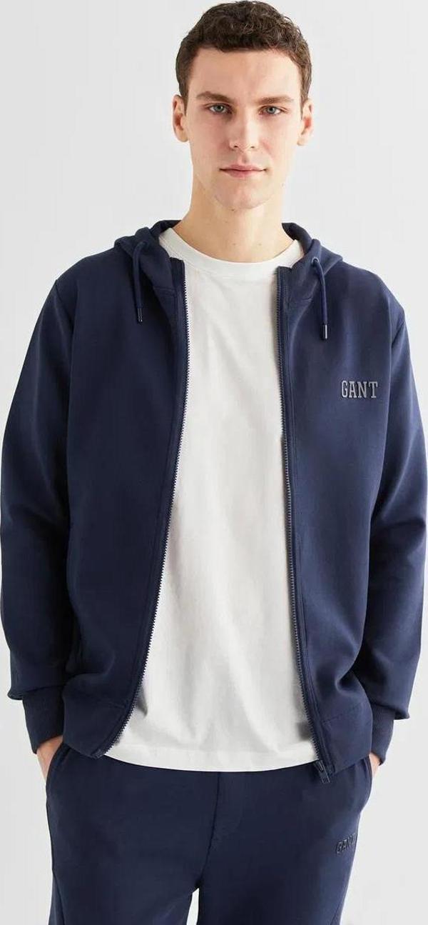 Gant Erkek Regular Fit  Fermuarlı Sweatshirt - Image 1