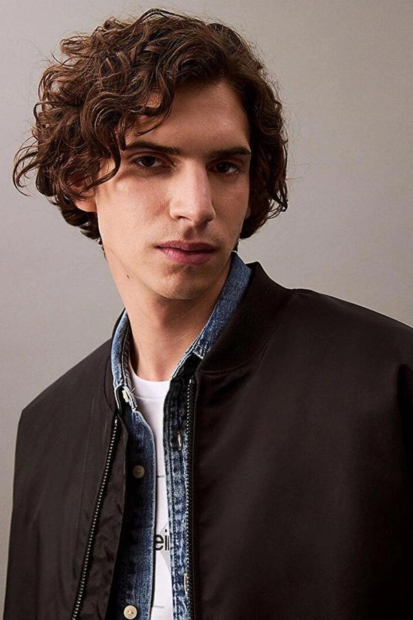 Calvin Klein Erkek Siyah Bomber Ceket - Image 1
