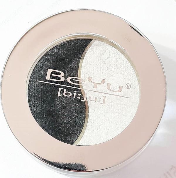 Beyu Duo Eye Shadow 02 Sedefli Antrasit - Beyaz - Image 1