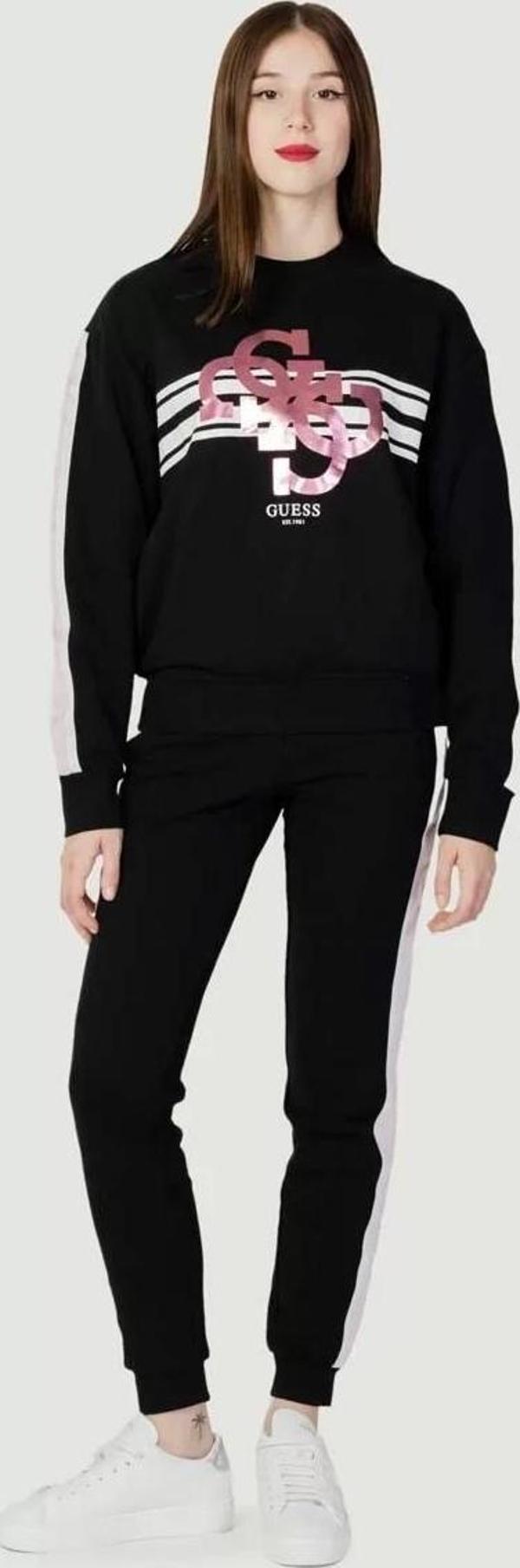 Guess 4G Jogger Siyah  Kadın Pantolon - Image 1