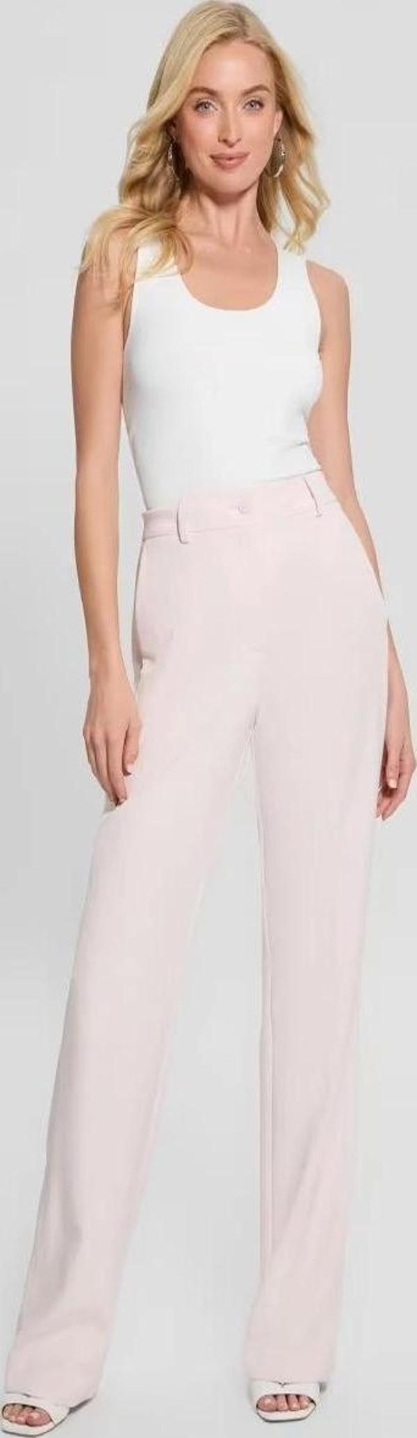 Guess Kadın Pembe Eco Carla Pantolon - Image 1