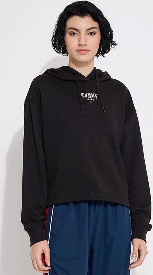 Tommy Hilfiger Kadın Siyah Sweatshirt - Image 1