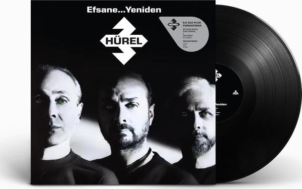 3 Hürel - Efsane Yeniden (Plak) - Image 1