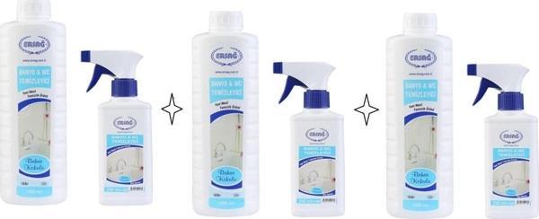 Ersağ Bahar Kokulu Banyo Wc Temizleyici 3x 1.000 Ml Aparatlı 228 - Image 1