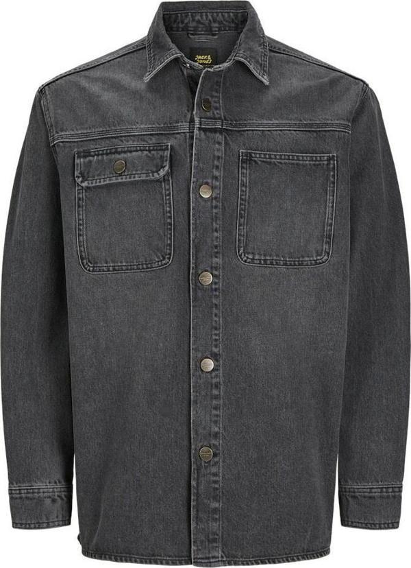 Jack&Jones Cott Overshırt Erkek Jean Gömlek 12261939 - Image 1