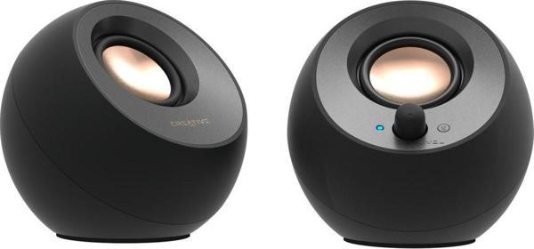 CREATIVE Pebble V3 2.0 Usb-C - Bluetooth 5.0, 16W Multimedya Stereo Hoparlör Seti - Image 1