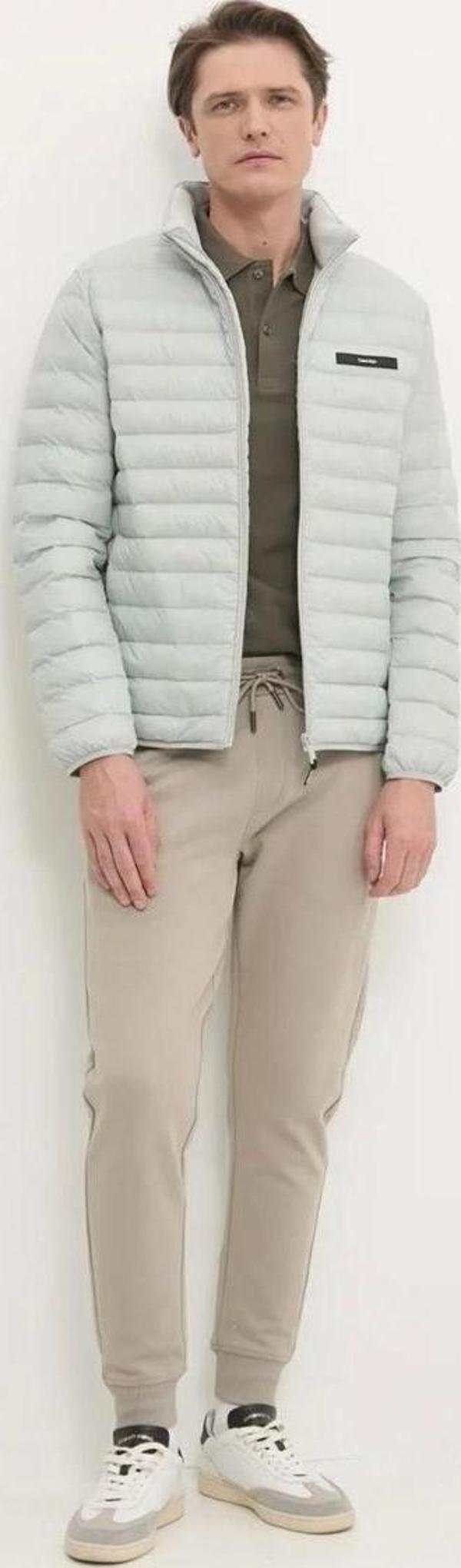 Calvin Klein Erkek Bej Regular Fit Eşofman Altı - Image 1