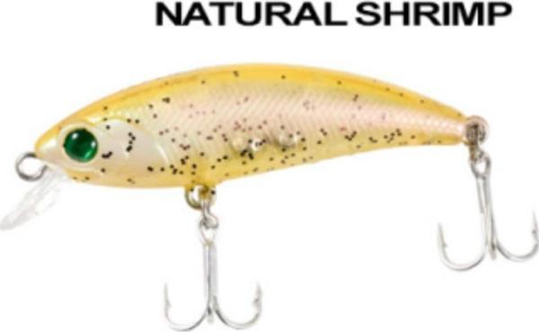 Ryuji Baby Minnow Sinking 5cm 4.5gr Maket Yem NATURAL SHRIMP - Image 1