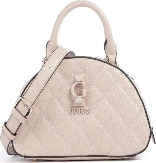 Guess Kadın Krem Bessey 4G Logolu Mini El Çantası - Image 1