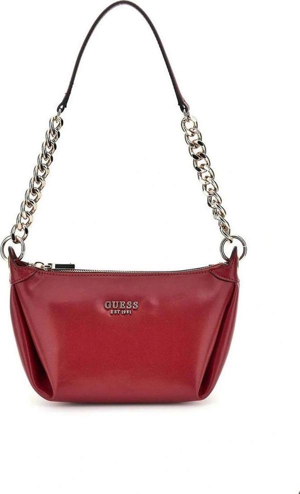 Guess Kadın Kırmızı Eco Evaine Omuz Çantası - Image 1