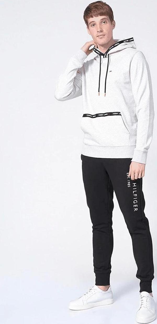 Tommy Hilfiger Normal Bel Normal Siyah Erkek Pantolon - Image 1