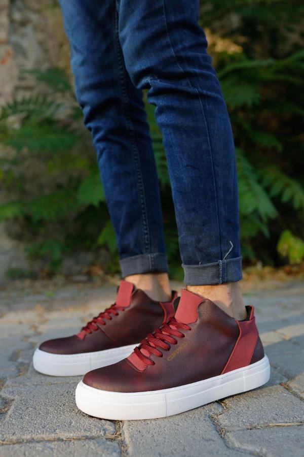 CH004 CBT Hıde Erkek Ayakkabı BORDO - Image 1