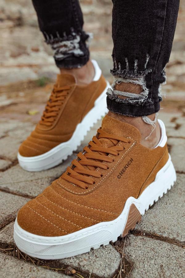 CH037 SBT Erkek Ayakkabı TABA/BEYAZ - Image 1