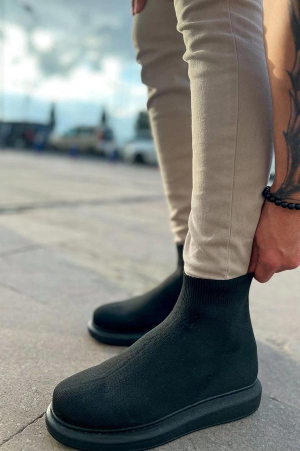 CH207 TRT Maglieria-T Erkek Ayakkabı SIYAH - Image 1