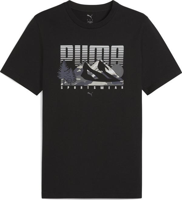 Puma 68482801 Graphics Mountain Tee Erkek Spor Tişört - Image 1