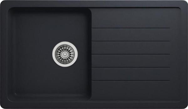 Evier Granit Evye Base L Series Black - Siyah (86X50) - Image 1