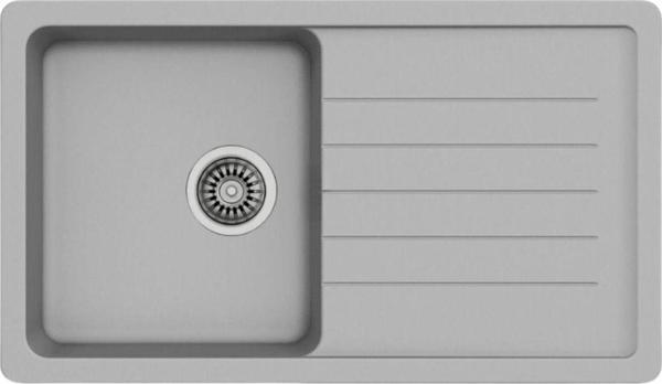 Evier Granit Evye Base L Series Grey - Gri (86X50) - Image 1