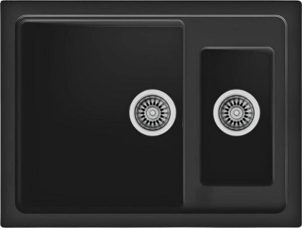 Evier Granit Evye Half Series Black (Siyah) (59X49) - Image 1