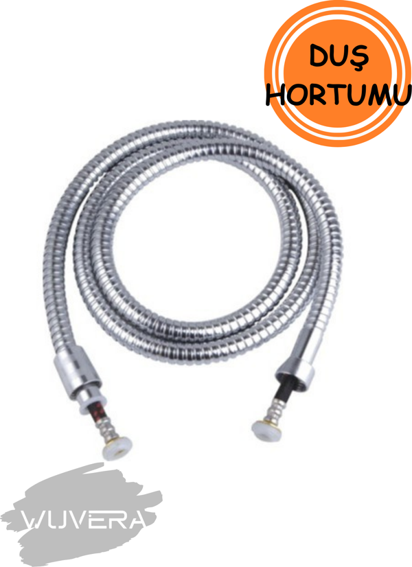 Wuvera Orgülü Duş Spralı Banyo Duş Hortumu – Sağlam ve Pratik Kullanım (200 CM) - Image 1