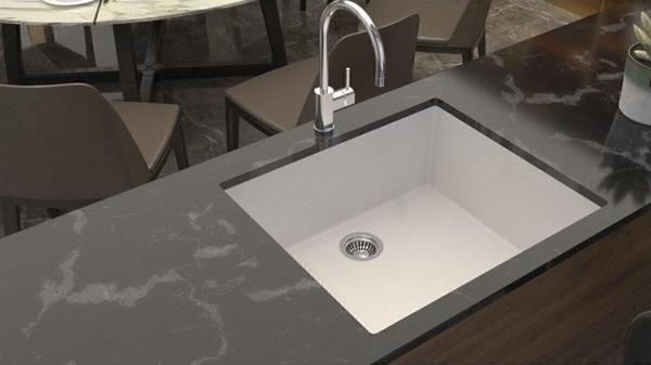 Evier Granit Evye Sole Series White (Beyaz) - Image 1