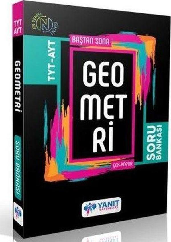 Yanıt TYT-AYT Baştan Sona Geometri Soru Bankası - Yanıt Yayınları - Image 1