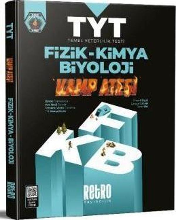 TYT Sayısal Kamp Ateşi Soru Bankası - Retro Yayıncılık - Image 1