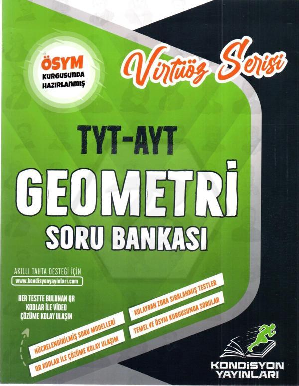 TYT-AYT Geometri Virtüöz Serisi Soru Bankası - Kondisyon Yayınları - Image 1