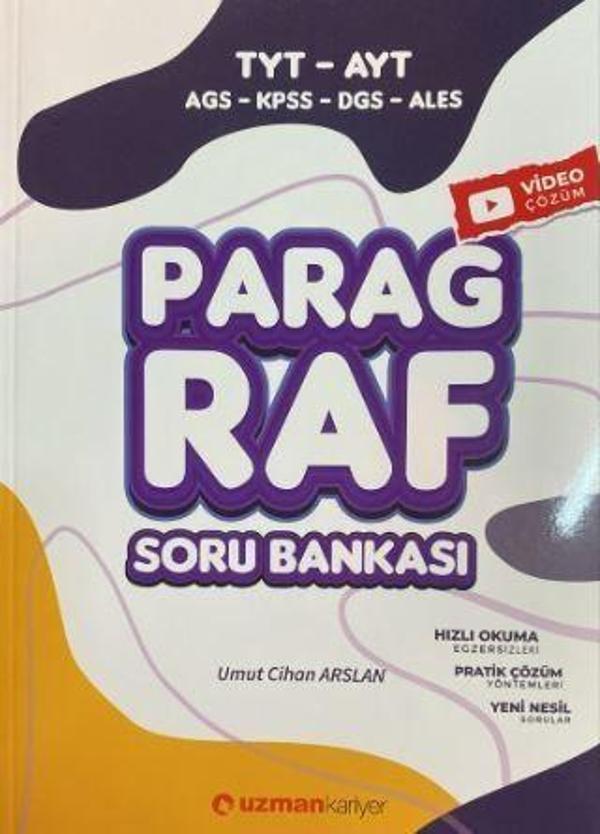 TYT-AYT-DGS-ALES-KPSS Paragraf Soru Bankası - Uzman Kariyer Yayınları - Image 1