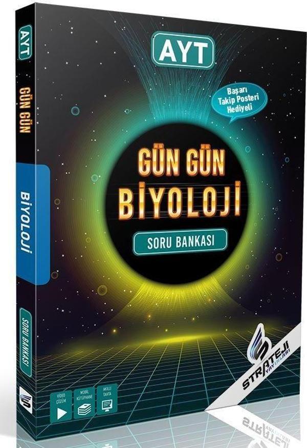 AYT Gün Gün Biyoloji Soru Bankası - Strateji Yayınları - Image 1