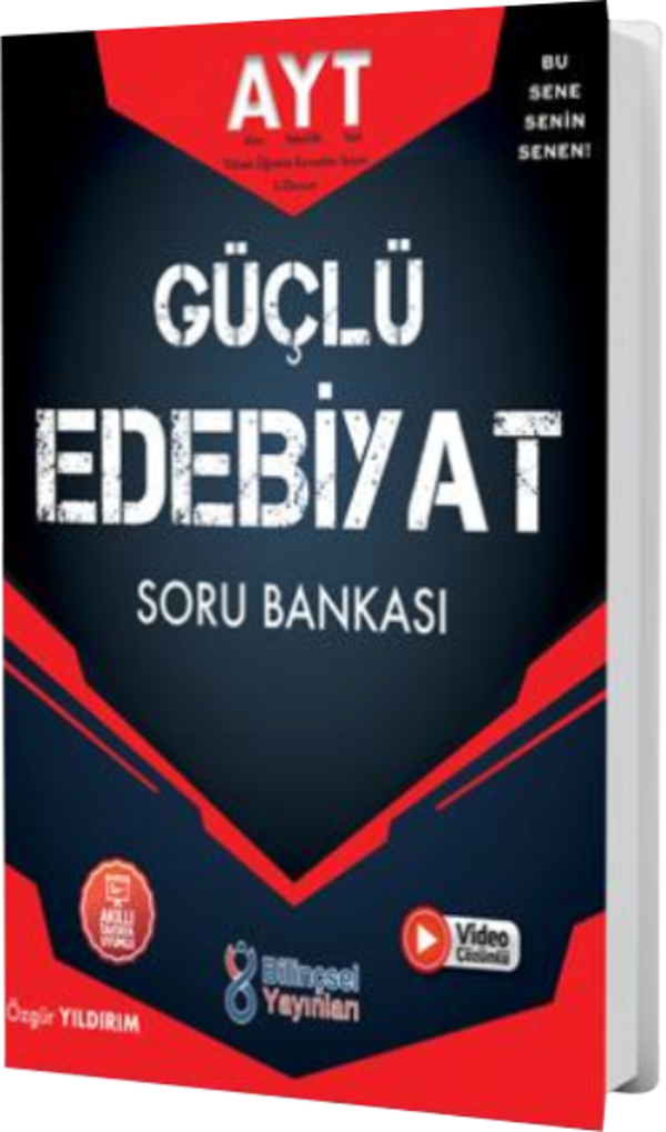 2022 AYT Güçlü Edebiyat Soru Bankası - Bilinçsel Yayınları - Image 1