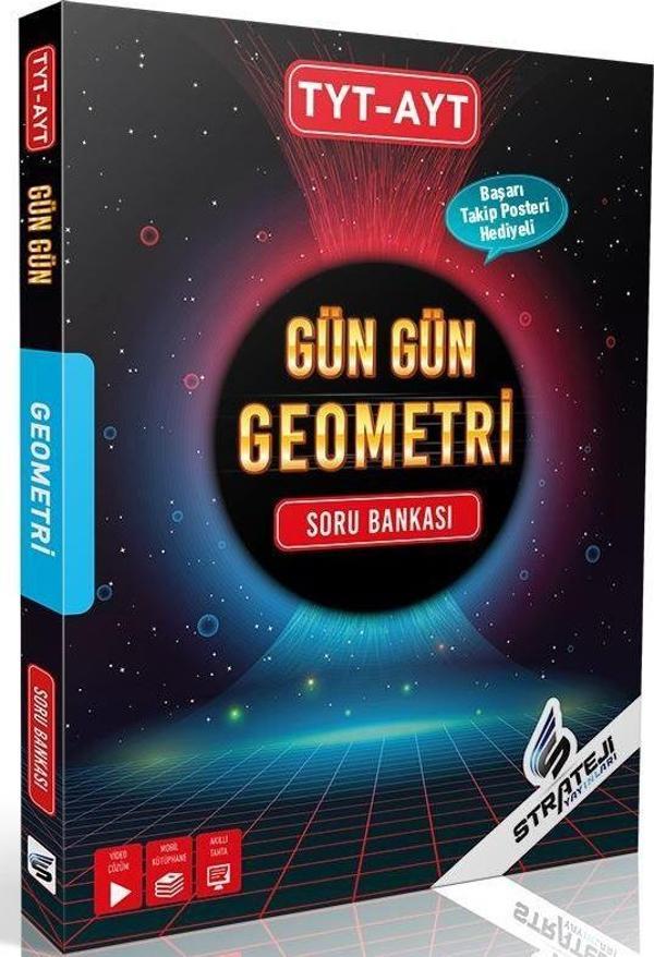 TYT-AYT Gün Gün Geometri Soru Bankası - Strateji Yayınları - Image 1