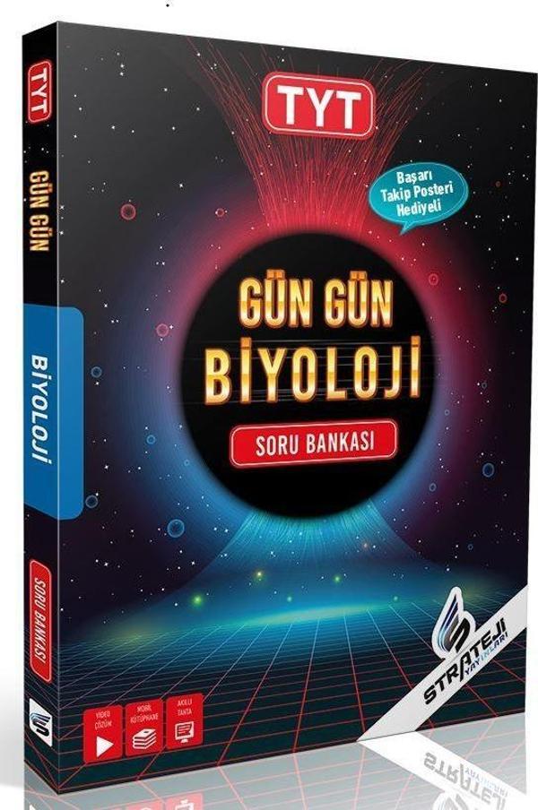 TYT Gün Gün Biyoloji Soru Bankası - Strateji Yayınları - Image 1