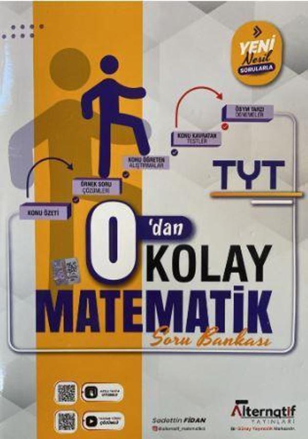 TYT 0'dan Kolay Matematik Soru Bankası - Alternatif Yayıncılık - Image 1