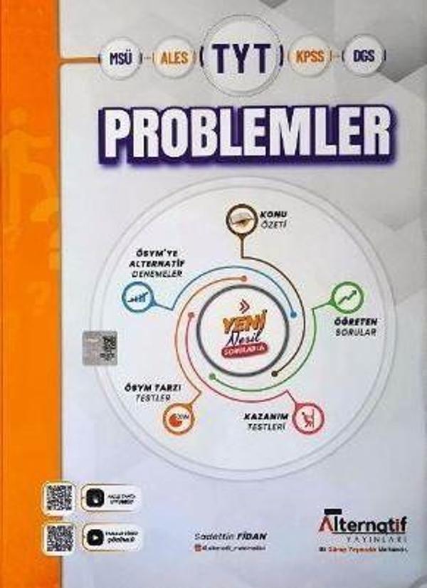 TYT Problemler Soru Bankası - Alternatif Yayıncılık - Image 1
