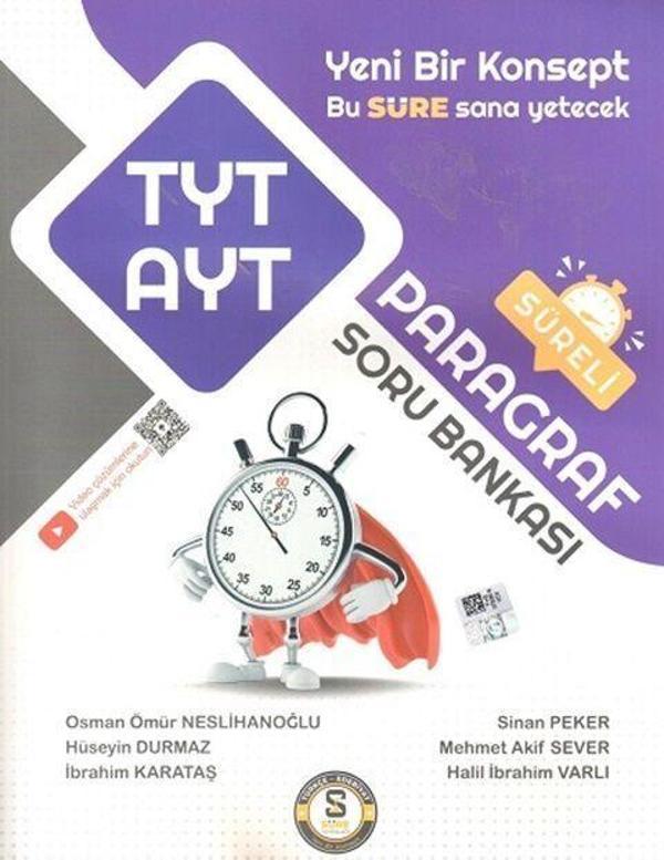 TYT AYT Paragraf Soru Bankası - Süre Yayınları - Image 1