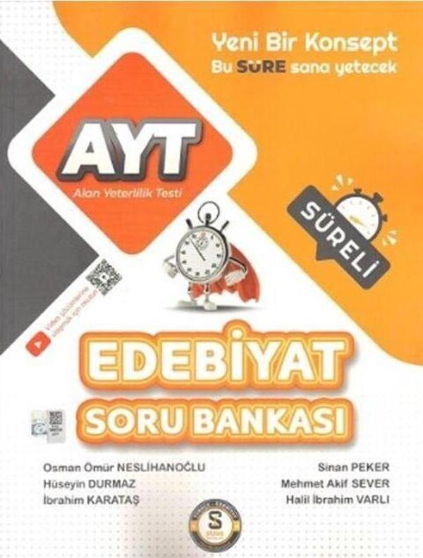 AYT Edebiyat Süreli Soru Bankası - Süre Yayınları - Image 1