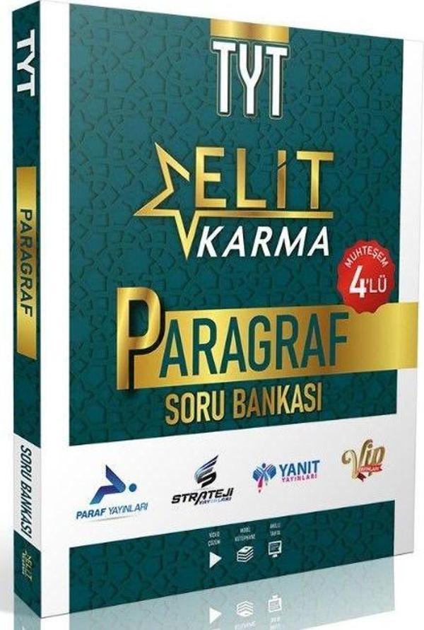 Elit Karma TYT Paragraf Soru Bankası - Paraf Yayınları - Image 1