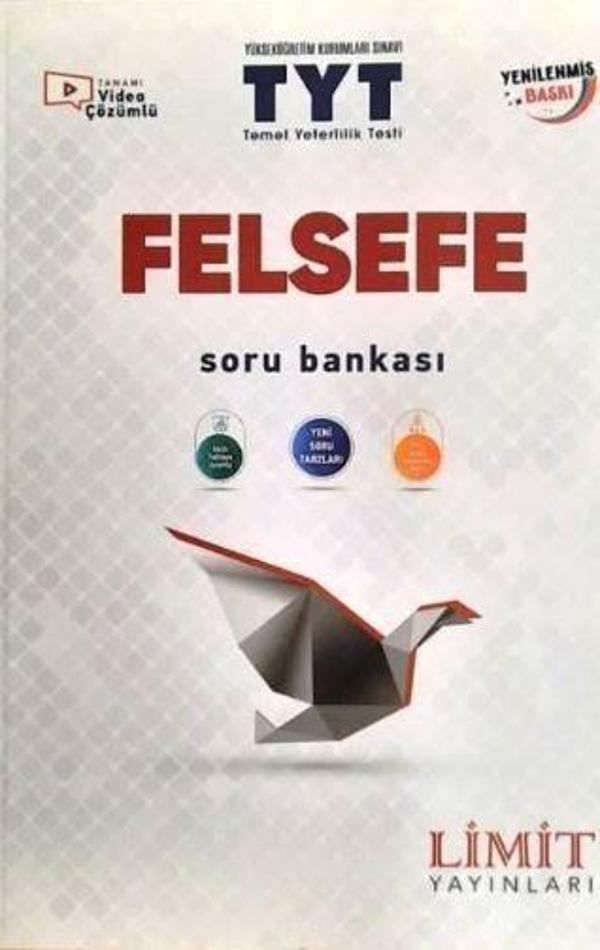 TYT Felsefe Soru Bankası - Limit Yayınları - Image 1