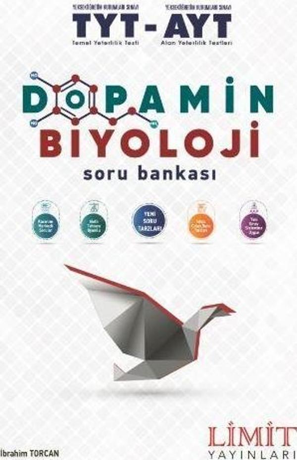 TYT AYT Dopamin Biyoloji Soru Bankası - Limit Yayınları - Image 1