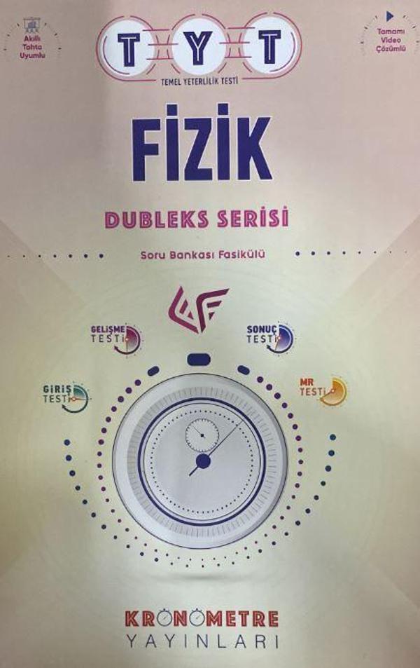 TYT Fizik Dubleks Serisi Soru Bankası - Kronometre Yayınları - Image 1