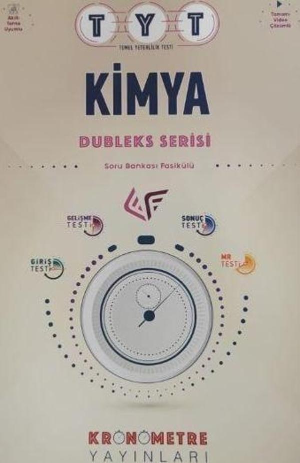 TYT Kimya Dubleks Serisi Soru Bankası - Kronometre Yayınları - Image 1