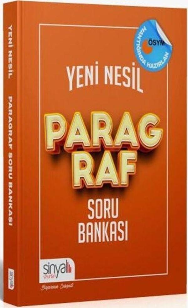 Yeni Nesil Paragraf Soru Bankası - Sinyal Yayınları - Image 1