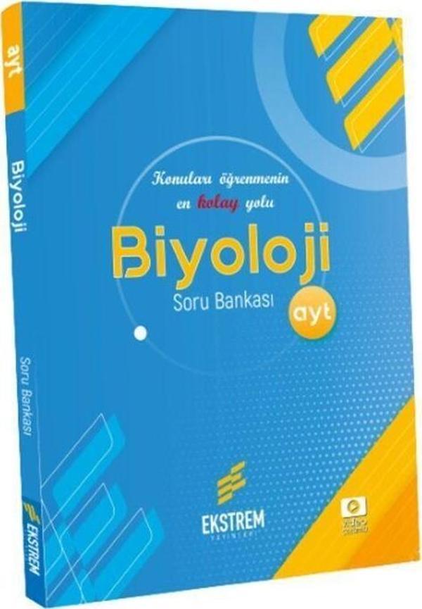 AYT Biyoloji Soru Bankası - Ekstrem Yayınları - Image 1